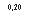 �������: 0,20
