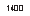 �������: 1400