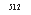 �������: 512