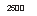 �������: 2500