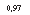 �������: 0,97