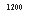�������: 1200
