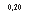 �������: 0,20