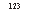 �������: 123