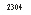 �������: 2304