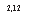 �������: 2,12