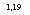 �������: 1,19