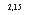 �������: 2,15