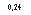�������: 0,24