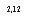 �������: 2,12
