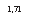 �������: 1,71