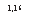 �������: 1,16
