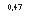 �������: 0,47