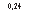 �������: 0,24