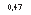 �������: 0,47