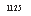 �������: 1125
