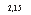�������: 2,15