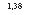 �������: 1,38