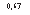 �������: 0,67