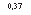 �������: 0,37