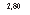 �������: 2,80
