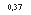 �������: 0,37