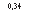 �������: 0,34