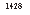 �������: 1428