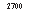 �������: 2700