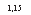 �������: 1,15