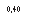 �������: 0,40
