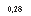 �������: 0,28