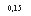 �������: 0,15