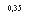 �������: 0,35