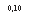 �������: 0,10