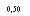 �������: 0,50