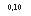 �������: 0,10