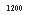 �������: 1200