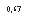 �������: 0,67