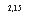 �������: 2,15