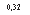 �������: 0,32