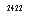 �������: 2422