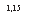 �������: 1,15