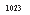 �������: 1023