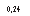 �������: 0,24