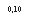 �������: 0,10