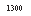 �������: 1300