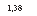�������: 1,38