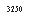 �������: 3250