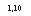 �������: 1,10